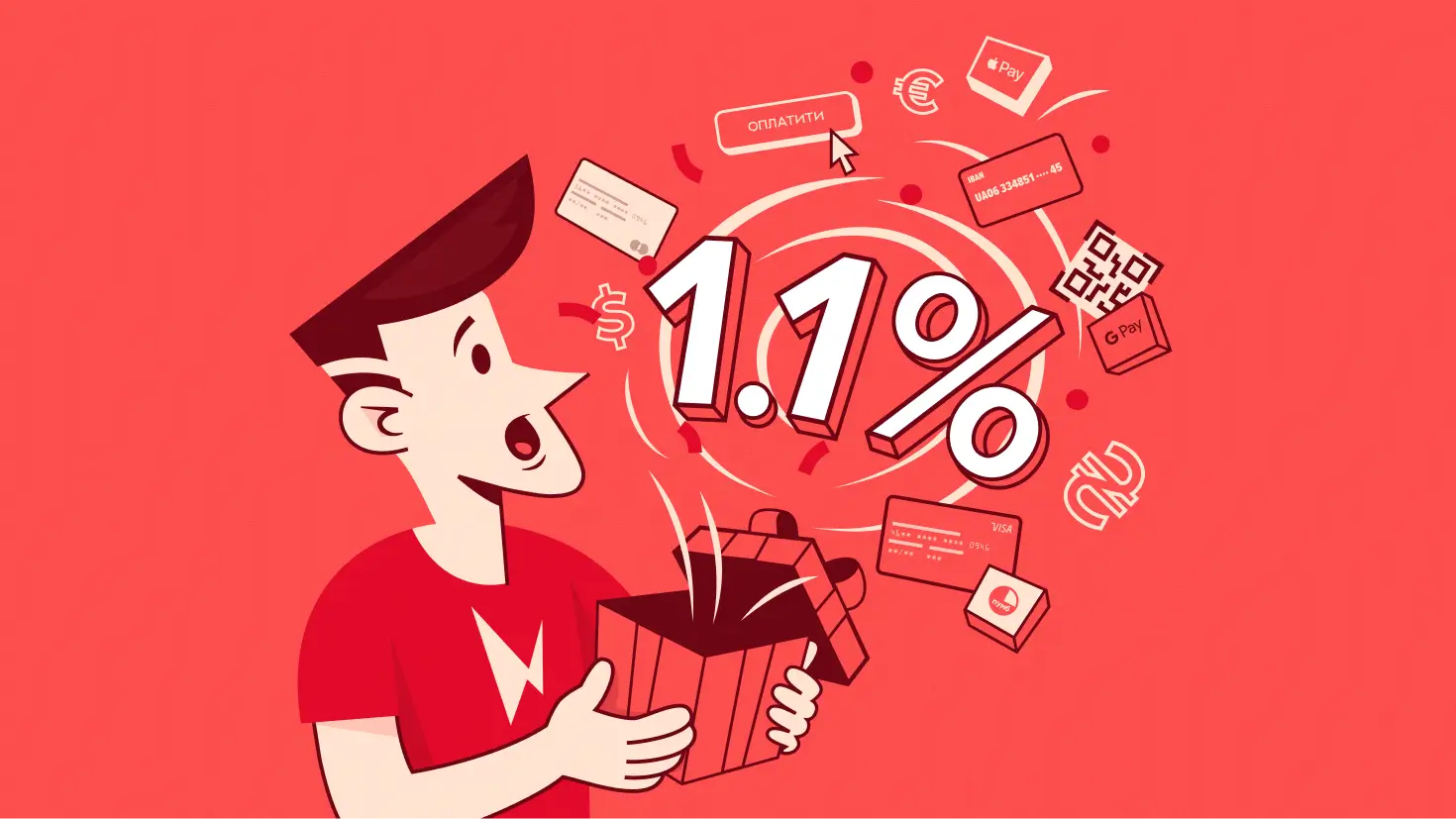Приймати платежі з hutko тепер іще вигідніше – комісія всього 1.1%